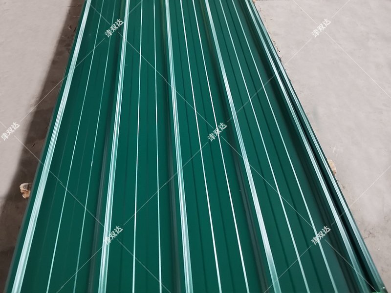 绿色900型彩钢瓦板型图