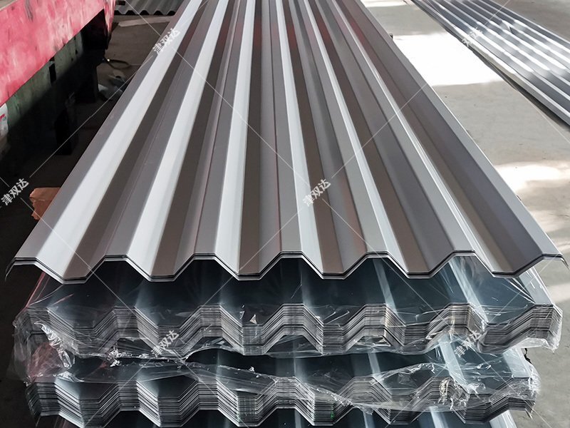 灰色yx35-125-750型壓型彩鋼板